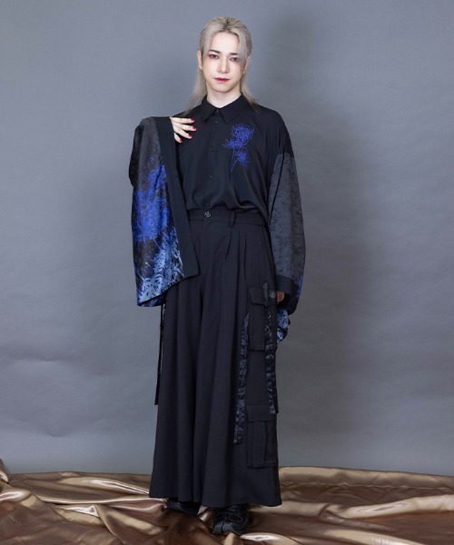 REZEN（リゼン） パンツ 彼岸花カーゴ袴パンツ メンズ : ZOZOTOWN