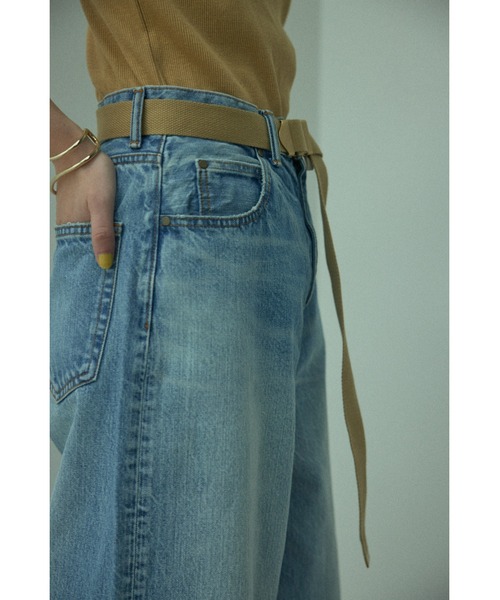 BLACK BY MOUSSY（ブラックバイマウジー） ダメージ加工デニムパンツ