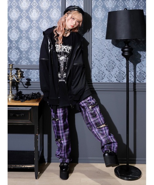 NOEMIE（ノエミー） パーカー 2WAYうさ耳ユニセックスZIP裏毛パーカー