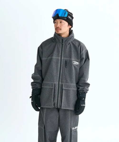 Quicksilver マウンテンパーカー 多機能　スノージャケット Quiksilver（クイックシルバー） マウンテンパーカー ウインド