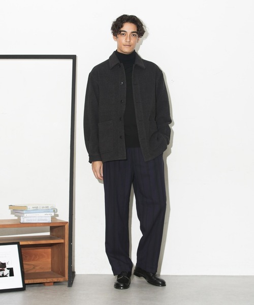 NANO universe（ナノ・ユニバース） ジャケット L モカ メンズ