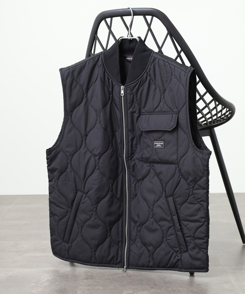 ダウンベスト ベスト GUESS JEANS GJ QUILTED PUFFER VEST ゲス 