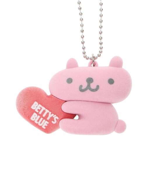 当時ものベティーズブルーエイミーちゃんいちごミニチュアストラップキーホルダー BETTY'S BLUE（ベティーズブルー） エイミーちゃん フロッキーチャーム