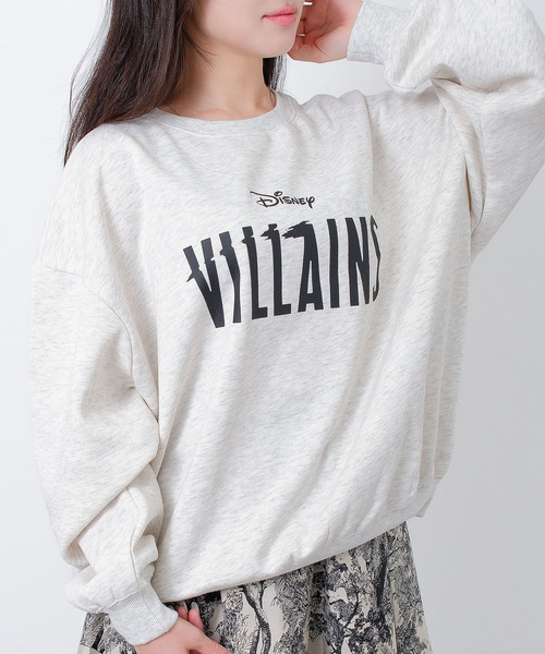 VOGUE トレーナー　horror vacui トレーナー Disney（ディズニー） トレーナー スウェット Disney VILLAINS