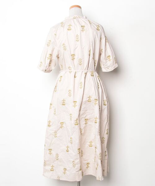 「POU DOU DOU」 半袖ワンピース 3 アイボリー レディース_画像2