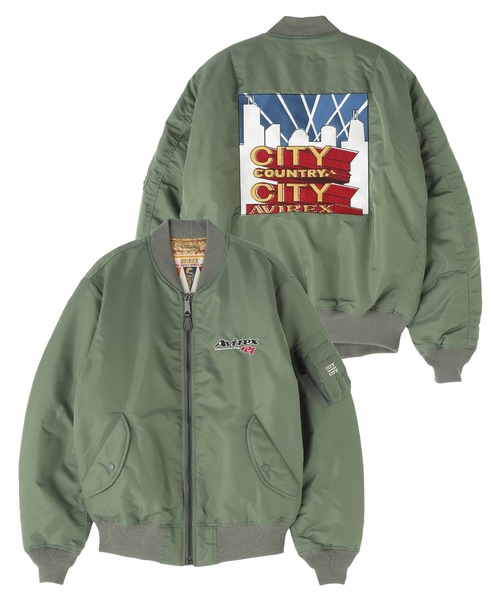 CITY COUNTRY CITY（シティーカントリーシティー） ma1 ma-1 「AVIREX