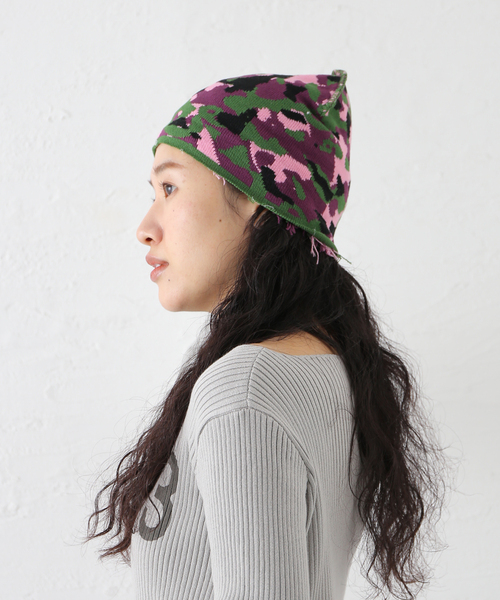 b.Eautiful ニット帽 ニットキャップ 「b.Eautiful/ビューティフル