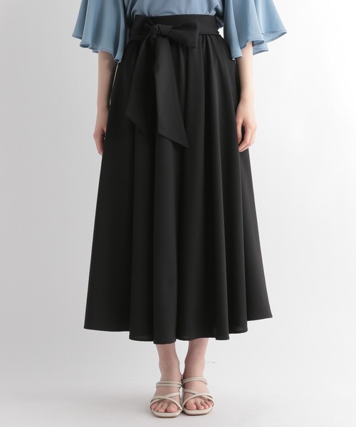 「Andemiu」 フレアスカート FREE グリーン レディース_画像9