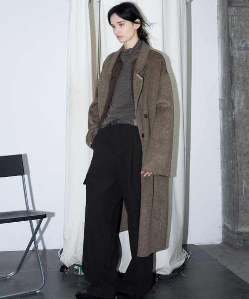 tageechita ステンカラーコート コート 「tageechita」ウール100