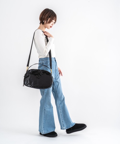 ショルダーバッグ バッグ 「JACK GOMME」ショルダーバッグ　LEBOWL Sac bowling レディース メンズの画像