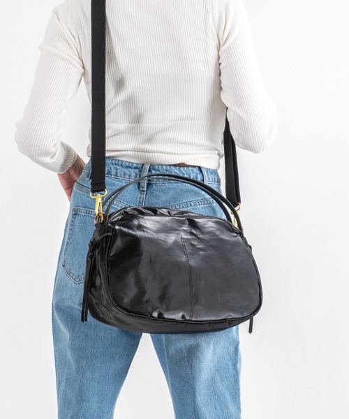ショルダーバッグ バッグ 「JACK GOMME」ショルダーバッグ　LEBOWL Sac bowling レディース メンズの画像