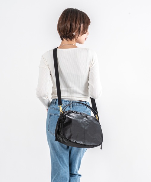 ショルダーバッグ バッグ 「JACK GOMME」ショルダーバッグ　LEBOWL Sac bowling レディース メンズの画像