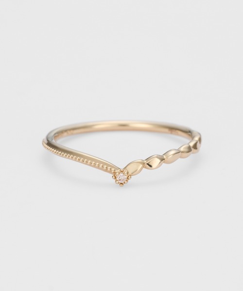 agete（アガット） リング #15 ゴールド系その他 レディース