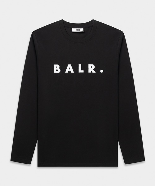 BALR.（ボーラー） 長袖Tシャツ X-SMALL ブラック メンズ : ZOZOTOWN