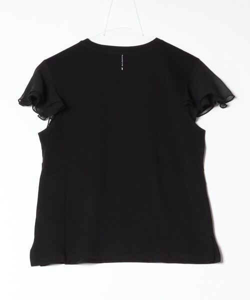 「ALLSAINTS」 半袖カットソー 6 ブラック レディース_画像2