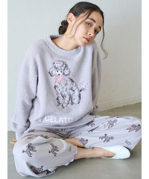 gelato pique（ジェラートピケ） パジャマ ルームウェア プードル