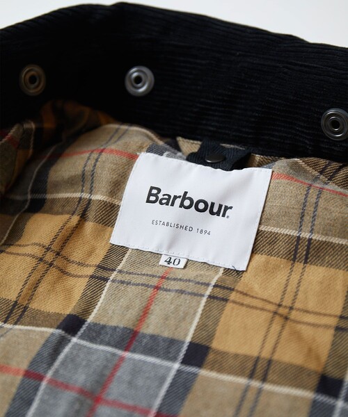 Barbour（バブアー） ステンカラーコート 40 オリーブ メンズ