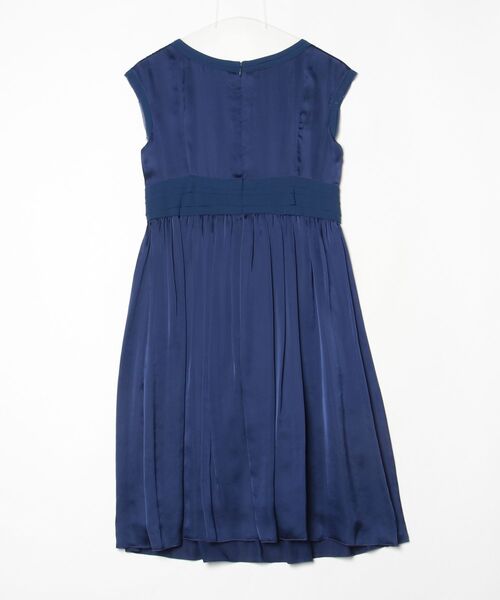 「7-ID concept.」 ノースリーブワンピース 38 ブルー レディース_画像2