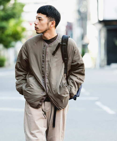 EKAL レイクショアインサレーションジャケット メンズ アウター グレー EKAL（エカル） コート MEDIUM グレー系その他 メンズ : ZOZOTOWN