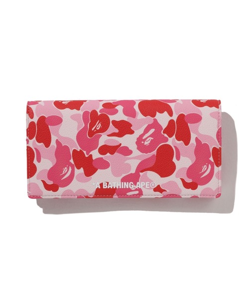 A BATHING APE（アベイシングエイプ） 財布 ABC CAMO LONG WALLET