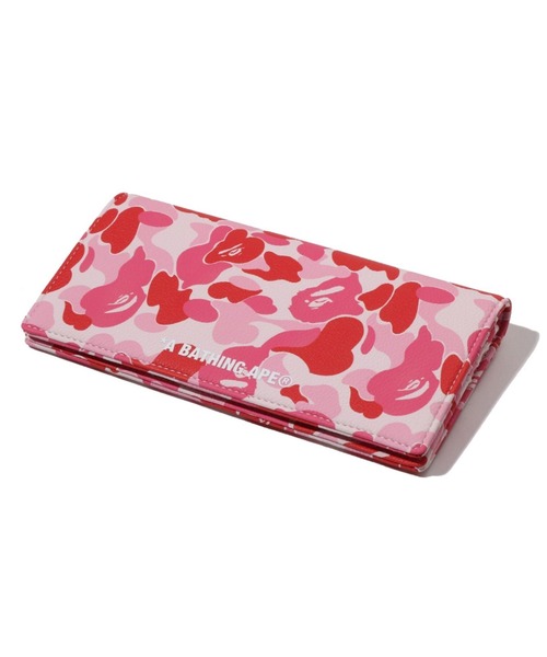 あぺ A BATHING APE（アベイシングエイプ） 財布 ABC CAMO LONG WALLET