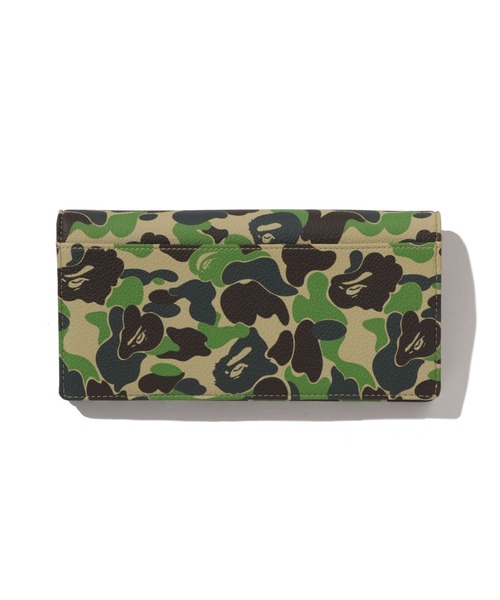 A BATHING APE（アベイシングエイプ） 財布 ABC CAMO LONG WALLET