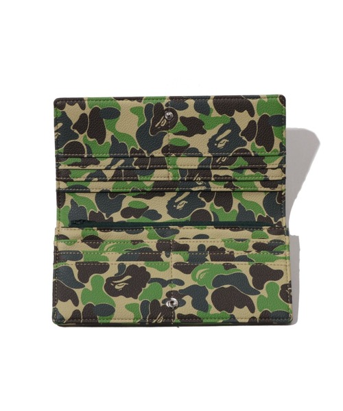 A BATHING APE（アベイシングエイプ） 財布 ABC CAMO LONG WALLET