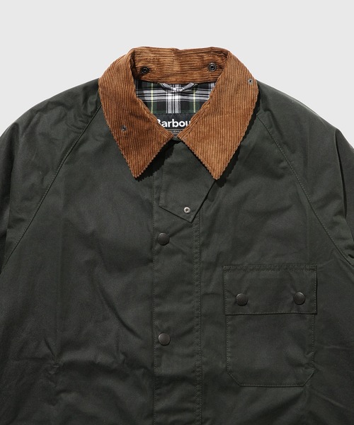コート ジャケット 「Barbour/バブアー」OS SOLWAY WAX JACKET メンズの画像