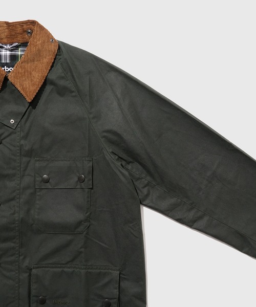 コート ジャケット 「Barbour/バブアー」OS SOLWAY WAX JACKET メンズの画像