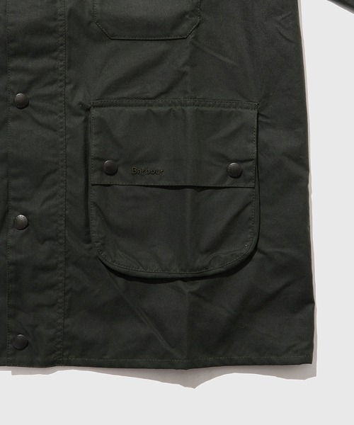 コート ジャケット 「Barbour/バブアー」OS SOLWAY WAX JACKET メンズの画像