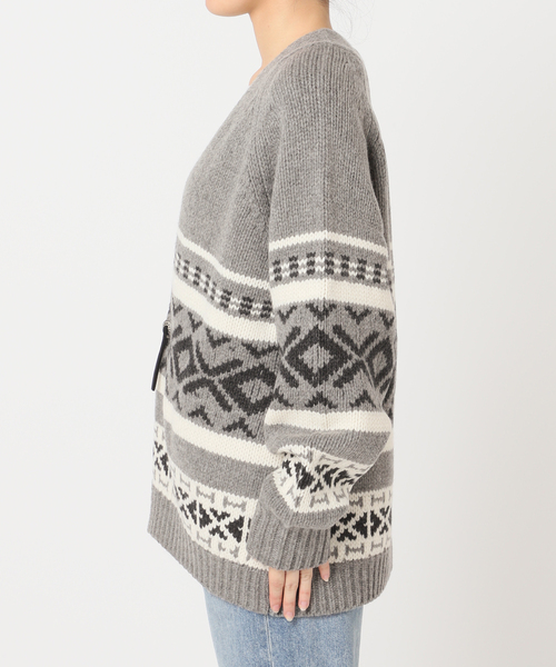 FRAMeWORK（フレームワーク） カーディガン 「追加」ジャガード