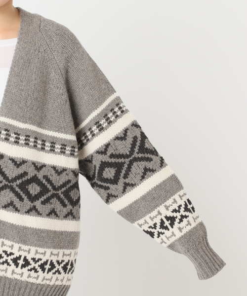 FRAMeWORK（フレームワーク） カーディガン 「追加」ジャガード