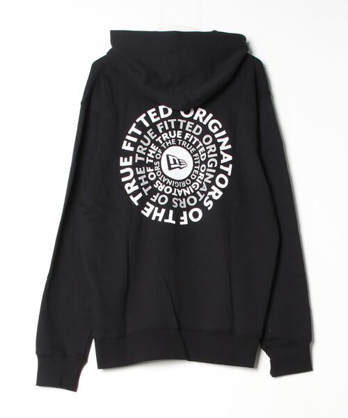 「NEW ERA」 プルオーバーパーカー M ブラック メンズ_画像2