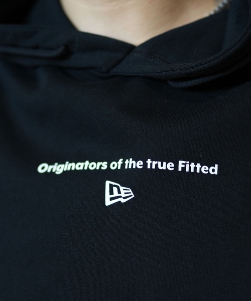「NEW ERA」 プルオーバーパーカー M ブラック メンズ_画像7