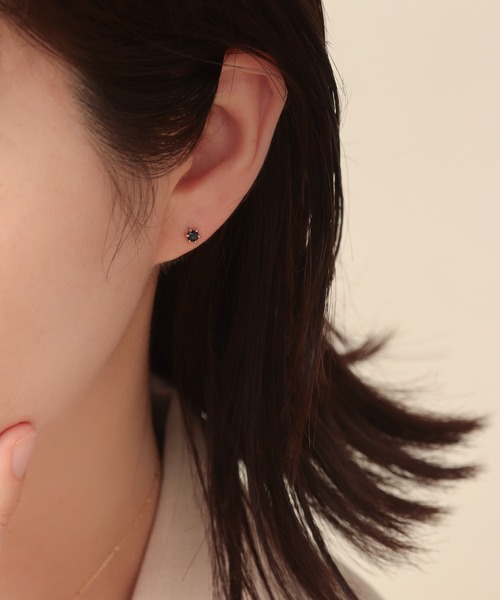 「NOIR DE POUPEE」 ピアス(両耳用) FREE ブルー レディース_画像3