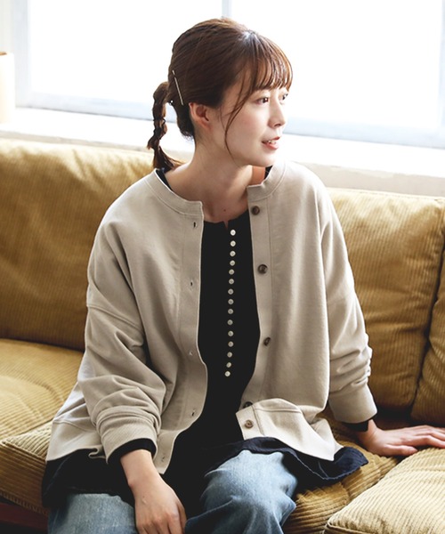 「soulberry」 カーディガン M ブラウン レディース_画像2