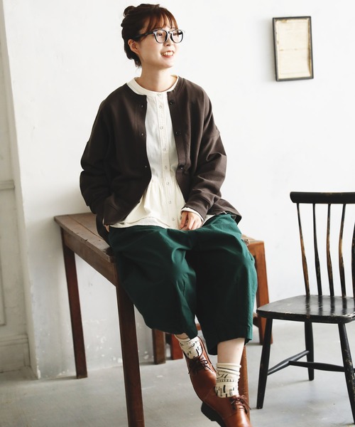 「soulberry」 カーディガン M ブラウン レディース_画像8