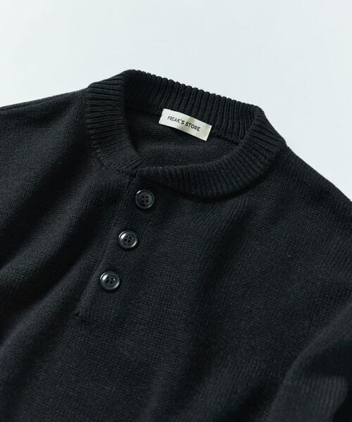 FREAK'S STORE（フリークスストア） 長袖ニット SMALL ブラック メンズ