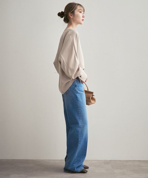 NOBLE（ノーブル） ブラウス シャツ 「追加・WEB限定カラー」エステル