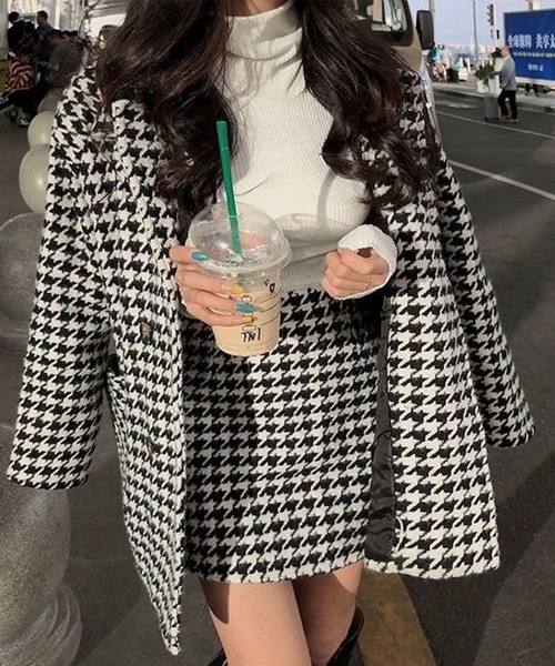 GLAMOROUS JANE（グラマラスジェーン） セットアップ 千鳥柄ジャケット