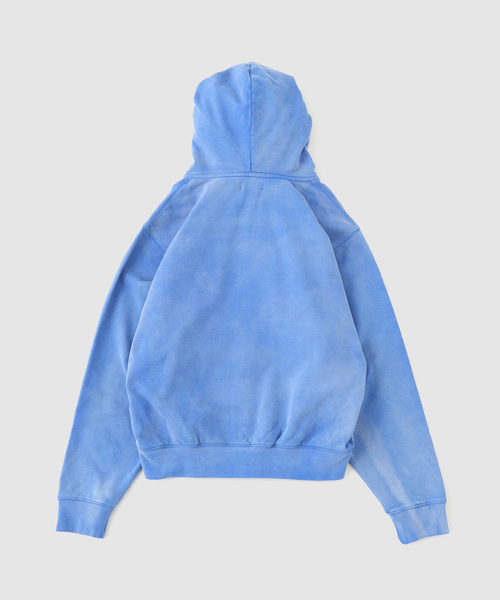 WOKE EDGE（ウォークエッジ） パーカー Faded Embroidery Zip Up