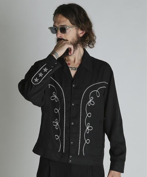 ブルゾン アウター Schott/ショット/LYOCELL WESTERN JACKET/リヨセル ウエスタンジャケット メンズ レディースの画像