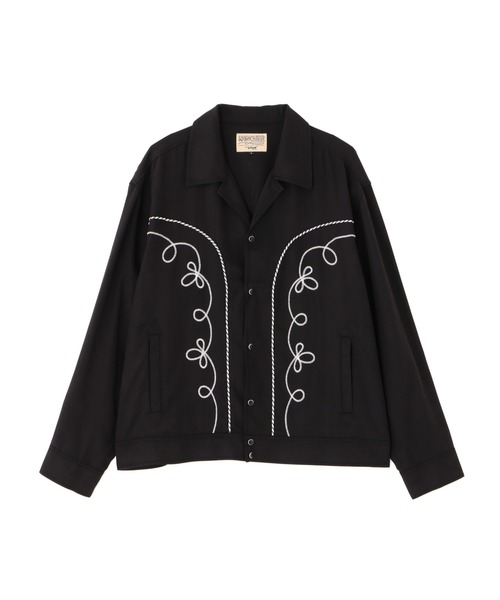 Schott WESTERN JACKET ブラック schott（ショット）の「SCHOTT/別注 LEATHER WESTERN JACKET