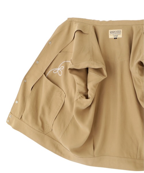ブルゾン アウター Schott/ショット/LYOCELL WESTERN JACKET/リヨセル ウエスタンジャケット メンズ レディースの画像