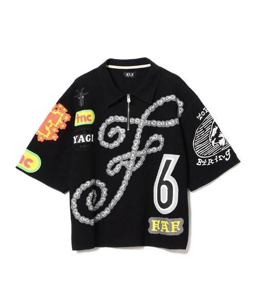 ポロシャツ FAF（Fake As Flowers）/ Thermal Zip Up Polo メンズ