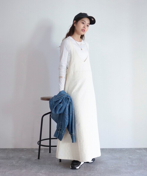 「fredy emue」 サロペットスカート 38 ブラック レディース_画像3