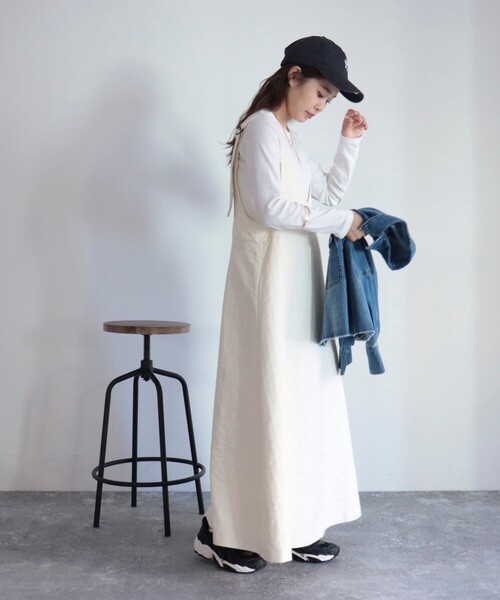 「fredy emue」 サロペットスカート 38 ブラック レディース_画像4