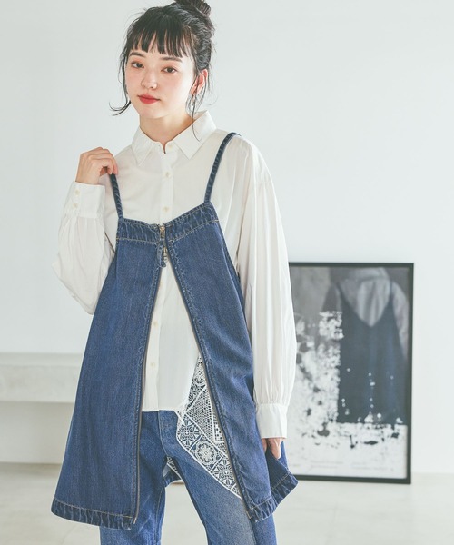 niko and…（ニコアンド） キャミソール 「NKJ 2026SS」 2WAYZIPデニム