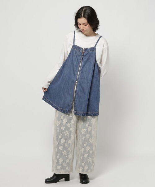 niko and…（ニコアンド） キャミソール 「NKJ 2026SS」 2WAYZIPデニム