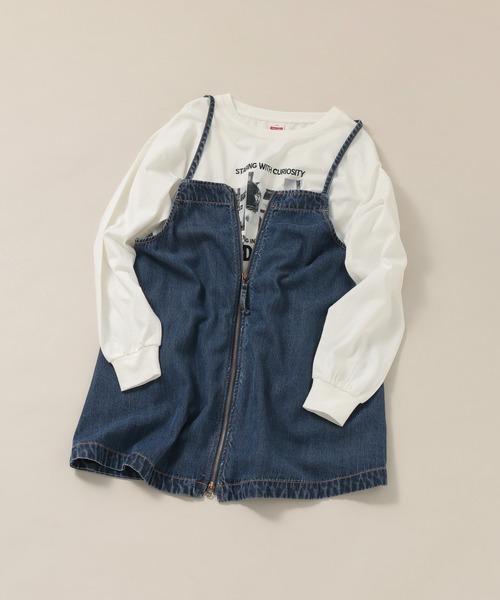 niko and…（ニコアンド） キャミソール 「NKJ 2026SS」 2WAYZIPデニム